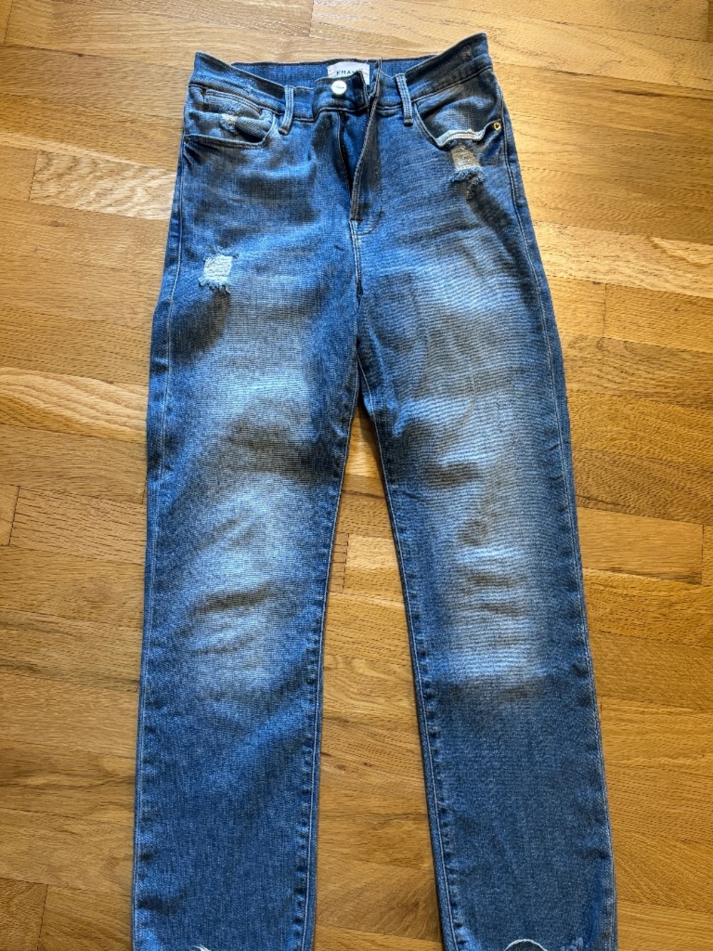 Frame Le High Straight Jeans